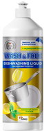 WASH&FREE Juicy lemon and mint 1 l - Dish Soap