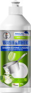 WASH&FREE With green apple and elderberry extract 500 ml - Dish Soap