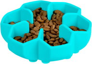 Waudog Miska silikonová zpomalovací 750 ml, tyrkysová - Miska pro psy