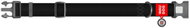 WAUDOG Collartex Plastic Waterproof Collar, Black, QR (34–49 cm/2.5 cm) - Dog Collar
