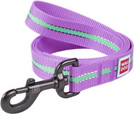 Waudog nylon leash Glow purple (122 cm / 2,0 cm) - Leash