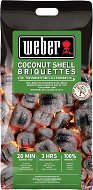 Weber brikety z kokosových skořápek 4 kg - Grilovací brikety