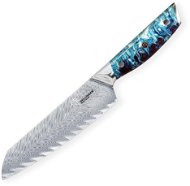 Dellinger Santoku 7" Dellinger Resin Future Blue - Kuchyňský nůž