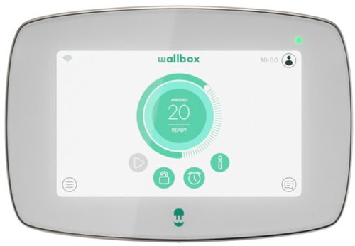 Wallbox Commander Type 2 22kW 5m White - EV Charging Stations - Main image