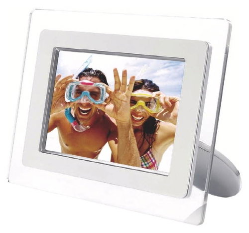 7" LCD PHILIPS Photo Frame moderní (modern) design - 720x480, 12MB, 5v1 čtečka, USB - Digital Photo Frame - Main image