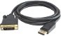Videokábel PremiumCord DisplayPort to/from DVI-D, árnyékolt, 1,8m - Video kabel