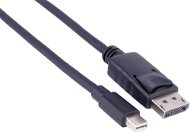 PremiumCord mini DisplayPort - DisplayPort csatlakozó, szigetelt, 2m - Videokábel