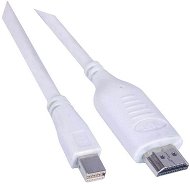 PremiumCord mini DisplayPort - HDMI prepojovací, tienený, 5m - Video kábel