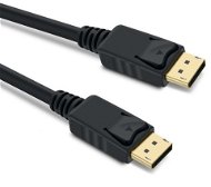 PremiumCord DisplayPort 1.2 M / M kapcsoló  1 méter, fekete - Videokábel