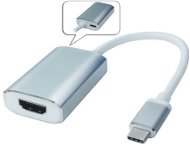 PremiumCord USB 3.1-ről HDMI-re alumínium tokkal - Átalakító