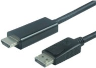 PremiumCord DisplayPort - HDMI M/M, 1m - Video kabel