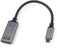 PremiumCord Adaptér USB-C na HDMI rozlišení obrazu 8K@60Hz,4K@144Hz Aluminium 20cm - Redukce