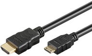 PremiumCord propojovací HDMI > HDMI mini 1m - Video kabel