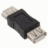 PremiumCord USB adapter USB-A to USB-A, female / female - Kábelcsatlakozó