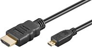 Videokábel PremiumCord HDMI to HDMI micro, 1m - Video kabel