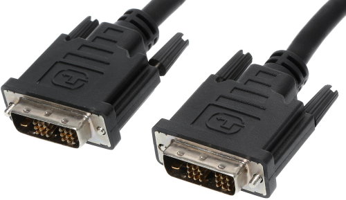 connecting a DVI-D LCD (DVI-D <-> DVI-D), single link, shielded, 1.8 m - Video Cable - Main image