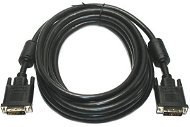 ROLINE DVI-Kabel Dual Link DVI-D M 10 m - Schwarz - Videokabel