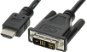 ROLINE DVI – HDMI prepojovací, tienený, 2 m - Video kábel