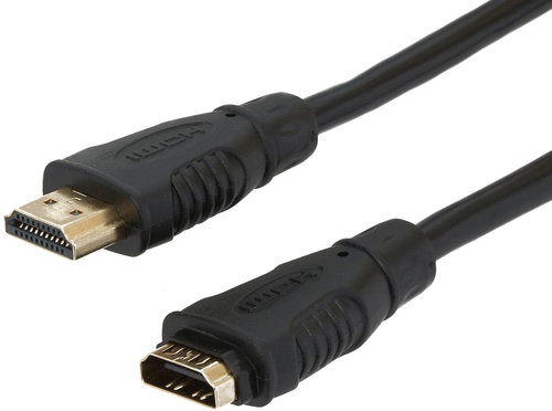 OEM HDMI M - HDMI F, 2m extension - Video Cable - Main image