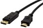 OEM DisplayPort -> HDMI prepojovací, tienený, 2 m - Video kábel