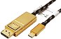 Roline GOLD Kábel USB C(M) -> DisplayPort(M), 4K@60Hz, 1m - Videokábel
