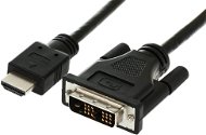 ROLINE DVI - HDMI prepojovací, tienený, 1 m - Video kábel