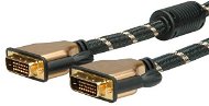 Arany ROLINE DVI Dual Link, ferritek, 7,5 m - Videokábel