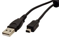 OEM USB 2.0 Kabel A - miniUSB OLYMPUS 12pin, 2m, schwarz - Datenkabel