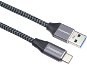 PremiumCord kabel USB-C - USB 3.0 A (USB 3.2 generation 1, 3A, 5Gbit/s) 0,5m - Datový kabel