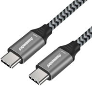 PremiumCord USB-C Cable ( USB 3.2 GEN 2, 3A, 60W, 20Gbit/s ) Cotton Braid 1.5m - Data Cable