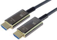 PremiumCord Ultra High Speed HDMI 2.1 Optikai üvegszálkábel, 8K/60Hz, aranyozott, 5m - Videokábel