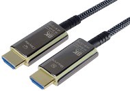 PremiumCord Ultra High Speed HDMI 2.1 optický fiber kabel 8K/60Hz, zlacené 5m - Video kabel