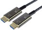 Video kabel PremiumCord Ultra High Speed HDMI 2.1 optický fiber kabel 8K/60Hz, zlacené 5m - Video kabel