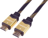 Video kábel PremiumCord GOLD HDMI High Speed prepojovací 1m - Video kabel