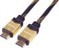 Video kábel PremiumCord GOLD HDMI High Speed prepojovací 2m - Video kabel