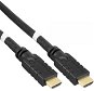 Video Cable PremiumCord HDMI High Speed with ethernet connector 10m black - Video kabel
