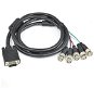 PremiumCord Monitor Cable for VGA 15 Male to 5x BNC Connectors, 2m - Data Cable