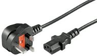 Goobay UK/CZ BS1363 (typ G) - IEC320 C13, 1.8m - Napájací kábel