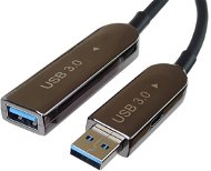 PremiumCord USB3.2 + 2.0 prodlužovací optický AOC kabel A/Male - A/Female 7 m - Extension Cable