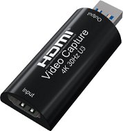 PremiumCord HDMI Capture/Grabber zur Aufnahme von Video-/Audiosignalen auf einen Computer mit USB3.0 - Adapter