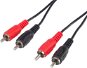 PremiumCord 2x cinch M -> 2x cinch M, 2m - Audio kabel