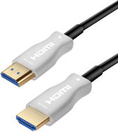 PremiumCord HDMI, optisches High Speed Fiber-Kabel mit Ether. 4K@60Hz 10m, M/M, vergoldete Stecker - Videokabel