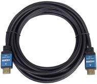PremiumCord Ultra HDTV 4K @ 60Hz HDMI 2.0b Metal Cable + Gold-Plated Connectors, 0.5m - Video Cable