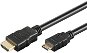 PremiumCord Kábel 4K HDMI A – HDMI mini C,  2 m - Video kábel