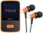 ECG PMP 30 8 GB Black & Orange - MP4 prehrávač