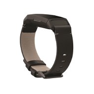 Fitbit Charge 4 Horween Leather Band Black Large - Remienok na hodinky