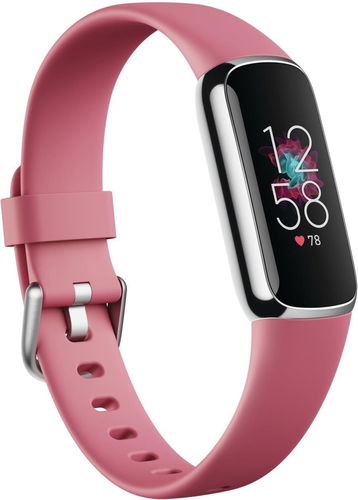 Fitbit Luxe – Orchid/Platinum Stainless Steel - Fitness náramok - Hlavný obrázok