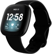 Fitbit Versa 3 – Black/Black Aluminum - Smart hodinky
