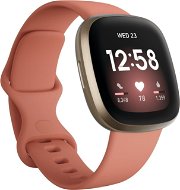 Fitbit Versa 3 – Pink Clay/Soft Gold Aluminum - Smart hodinky