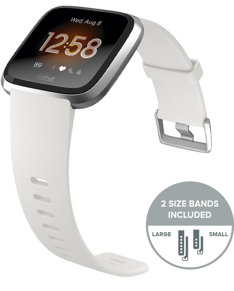 Fitbit versa cheap lite white